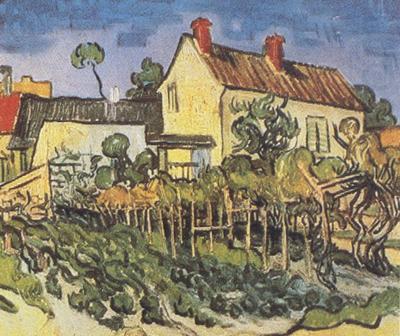Vincent Van Gogh The House of Pere Eloi (nn04) china oil painting image